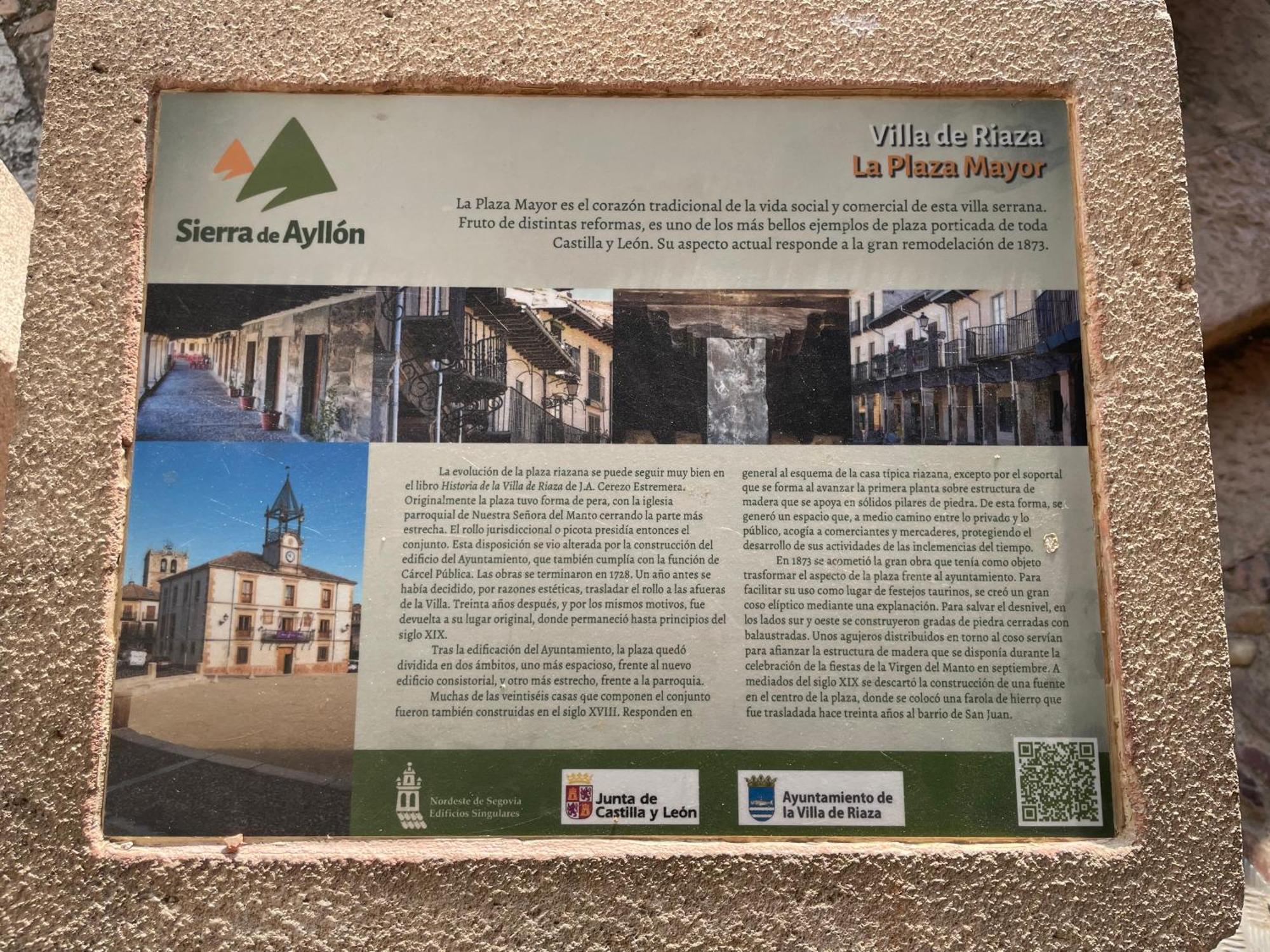 Apartamento Marcajada Riaza Buitenkant foto